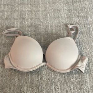 PINK nude push up bra